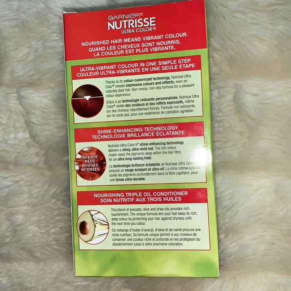 Garnier Nutrisse Ultra Color 556 Autumn RED hair dye - Picture 3 of 10
